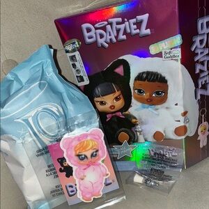 Bratzies Bratz Pink Angel Cloe plush clip blind box